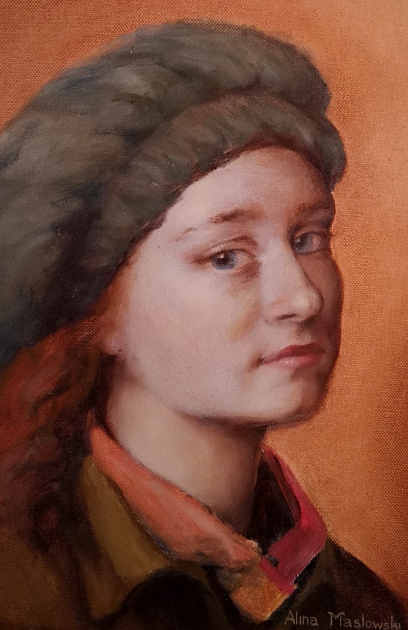 Anna oil on canvas 30x40cm 1