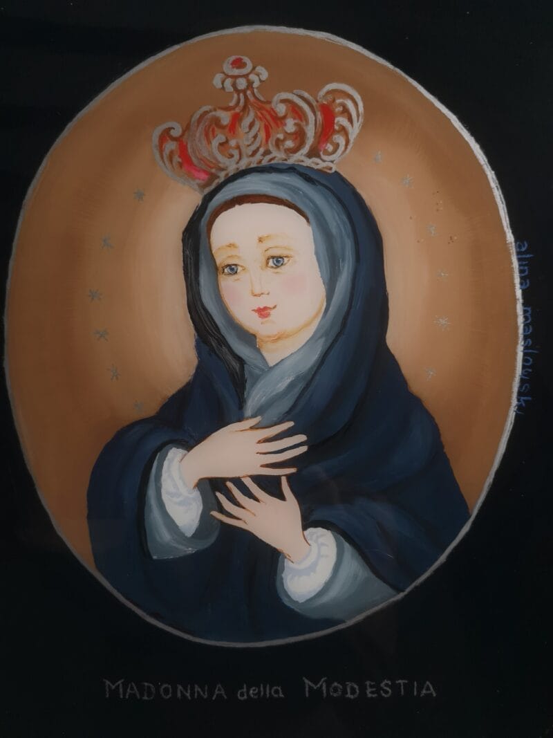 The Madonna of Modesty